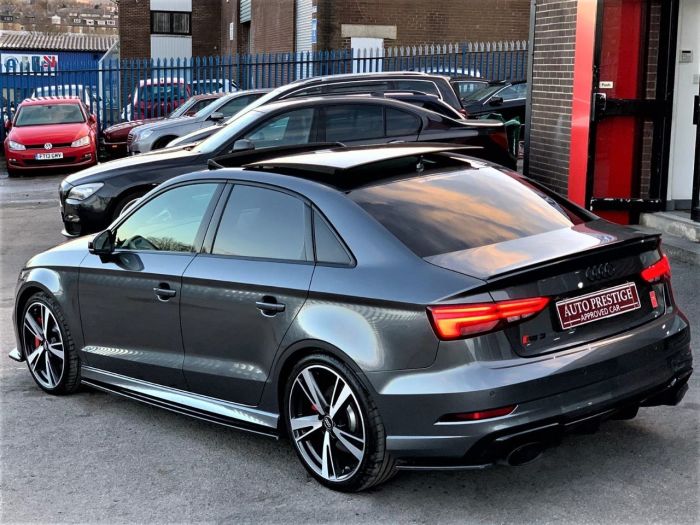 Audi RS3 2.5 Quattro 4dr S Tronic SALOON EVERY CONCEIVABLE EXTRA RARE CAR 67 REG Saloon Petrol Grey