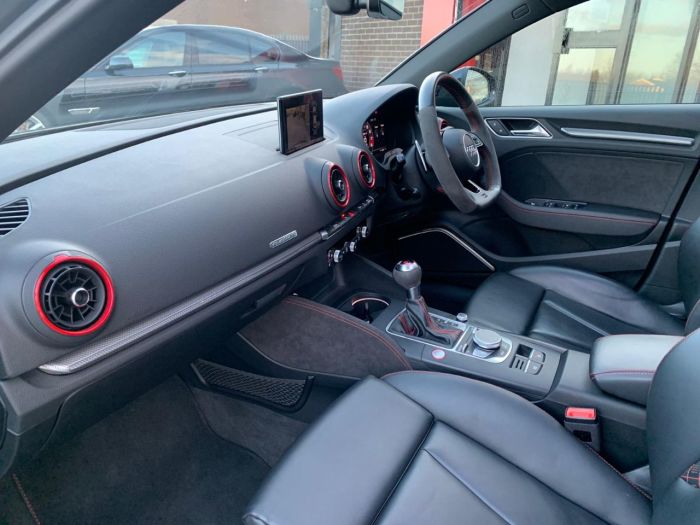 Audi RS3 2.5 Quattro 4dr S Tronic SALOON EVERY CONCEIVABLE EXTRA RARE CAR 67 REG Saloon Petrol Grey