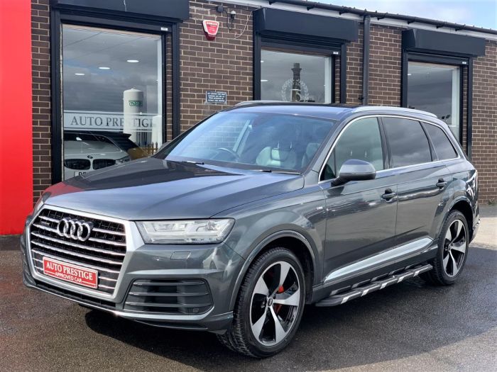 Audi Q7 3.0 TDI 218 Quattro S Line 5dr Tip Auto Estate Diesel Grey