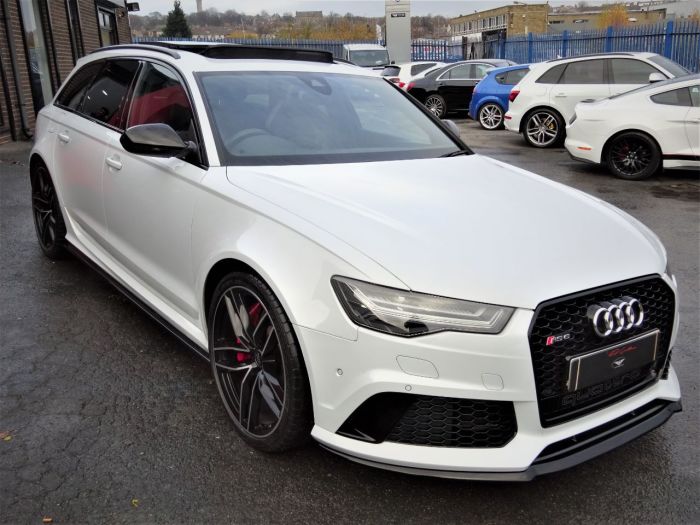 Audi RS6 4.0T FSI Quattro AVANT 65 REG AUDI EXCLUSIVE EDITION EVERY EXTRA Estate Petrol Suzuka Grey