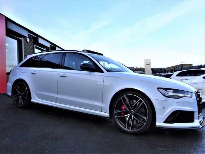 Audi RS6 4.0T FSI Quattro AVANT 65 REG AUDI EXCLUSIVE EDITION EVERY EXTRA Estate Petrol Suzuka Grey