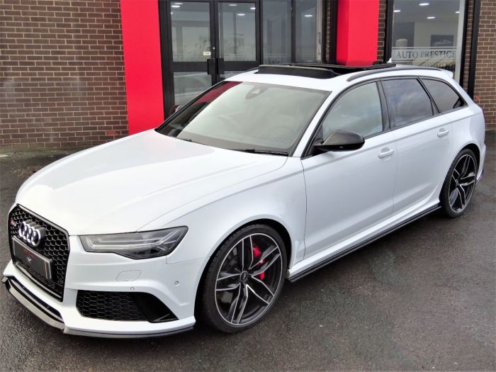 Audi RS6 4.0T FSI Quattro AVANT 65 REG AUDI EXCLUSIVE EDITION EVERY EXTRA Estate Petrol Suzuka Grey