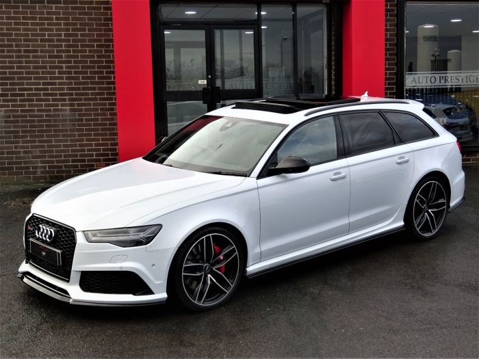 Audi RS6 4.0T FSI Quattro AVANT 65 REG AUDI EXCLUSIVE EDITION EVERY EXTRA Estate Petrol Suzuka Grey
