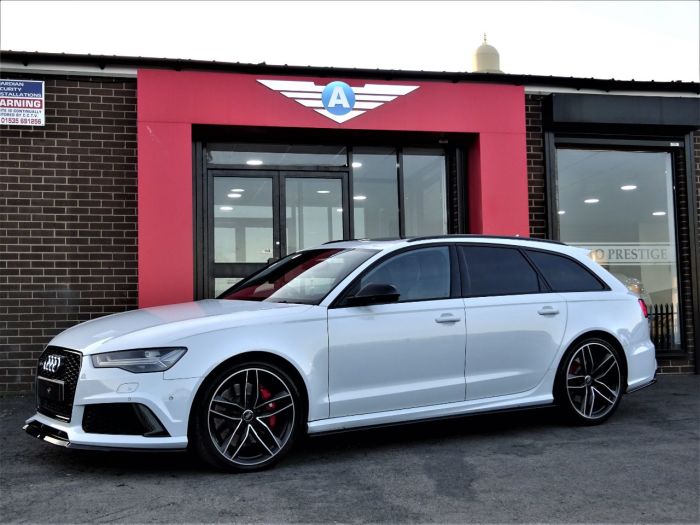 Audi RS6 4.0T FSI Quattro AVANT 65 REG AUDI EXCLUSIVE EDITION EVERY EXTRA Estate Petrol Suzuka Grey