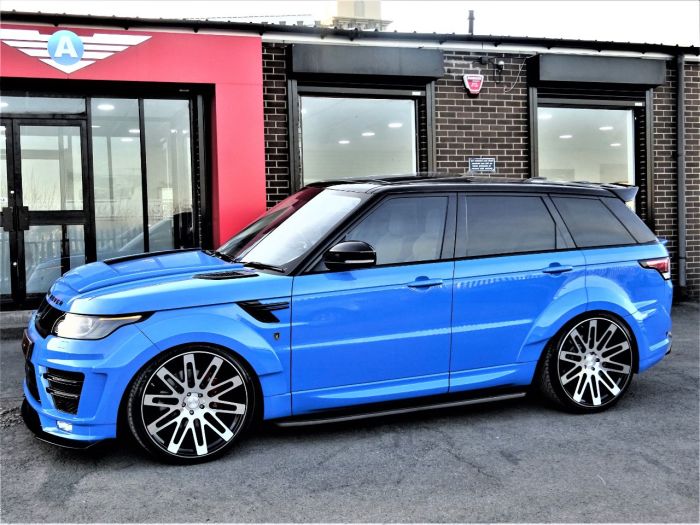 Land Rover Range Rover Sport 3.0 HSE SDV6 BI-TURBO VZR-600 EDITION WIDE BODY LATEST VOODOO BLUE WITH EXTRAS Four Wheel Drive Diesel Voodoo Blue