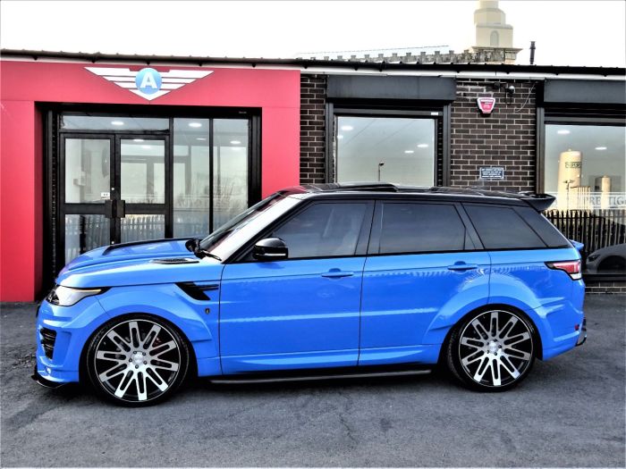 Land Rover Range Rover Sport 3.0 HSE SDV6 BI-TURBO VZR-600 EDITION WIDE BODY LATEST VOODOO BLUE WITH EXTRAS Four Wheel Drive Diesel Voodoo Blue