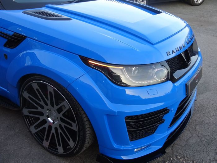 Land Rover Range Rover Sport 3.0 HSE SDV6 BI-TURBO VZR-600 EDITION WIDE BODY LATEST VOODOO BLUE WITH EXTRAS Four Wheel Drive Diesel Voodoo Blue