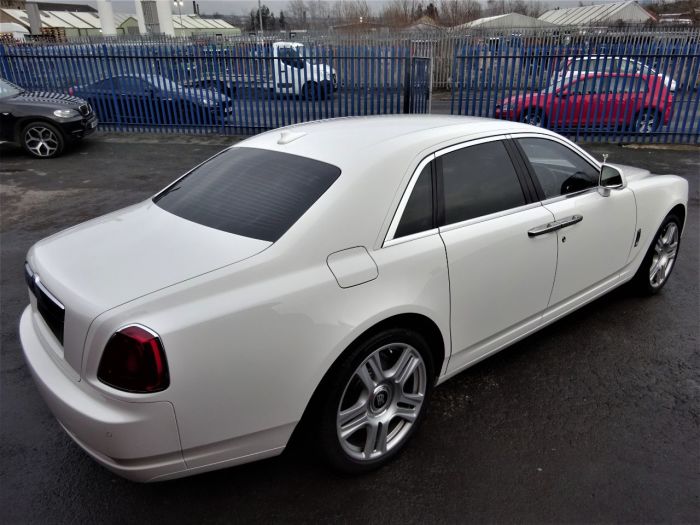 Rolls Royce Ghost 6.6 II 4dr Auto 5 YEAR SERVICE PLAN 4 YEAR WARRANTY AS NEW Saloon Petrol White