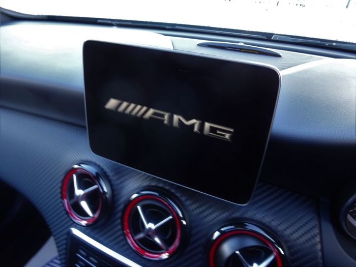 Mercedes-Benz AMG 2.0 A45 4Matic Premium 5dr Auto BLACK BRAND NEW DRY STORED VATQ YELLOW NIGHT EDITION SPEC 67 Hatchback Petrol Black