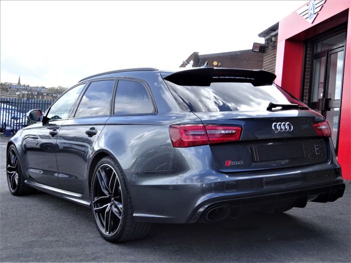 Audi RS6 4.0T FSI V8 Bi-Turbo RS6 Quattro 5dr Tip Auto HIGH SPEC LOW MILEAGE Estate Petrol Daytona Grey