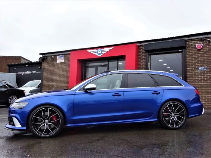 Audi RS6 4.0T FSI Quattro RS 6 Performance 5dr Tip Auto JUST LOOK AT THE SPEC NEARLY EVERY EXTRA RARE CAR Estate Petrol Blue