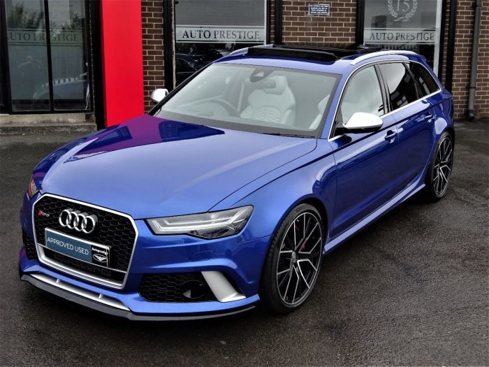 Audi RS6 4.0T FSI Quattro RS 6 Performance 5dr Tip Auto JUST LOOK AT THE SPEC NEARLY EVERY EXTRA RARE CAR Estate Petrol Blue