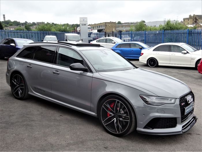 Audi RS6 4.0T FSI Quattro RS 6 5dr Tip Auto NARDO GREY MASSIVE SPEC 2016 MODEL 1 OWNER Estate Petrol Nardo Grey