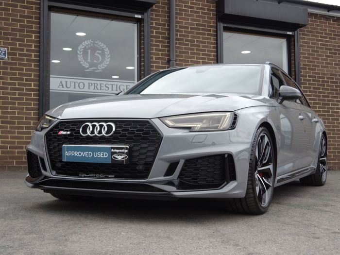 Audi RS4 2.9 TFSI Quattro 5dr Tip tronic AS NEW MASSIVE SPEC WITH NEARLY ALL OPTIONS VATQ Estate Petrol Nardo Grey