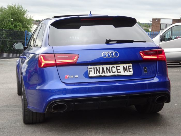 Audi RS6 4.0T FSI Quattro RS 6 Performance 5dr Tip Auto MASSIVE SPEC MANY EXTRAS 1 OWNER Estate Petrol Blue