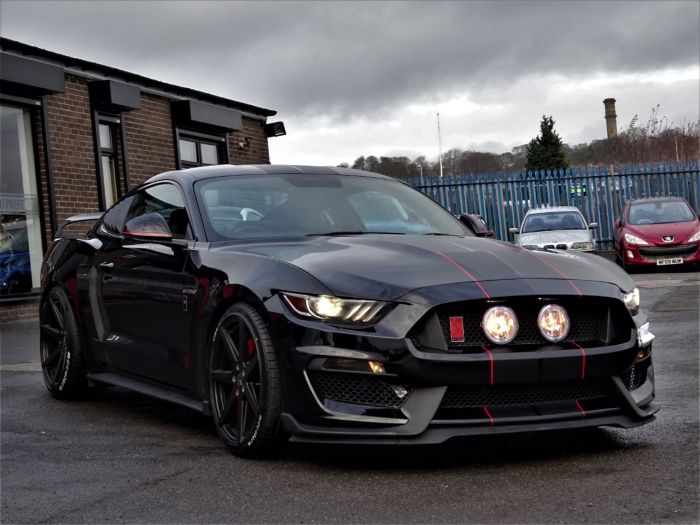 Ford Mustang 5.0 V8 GT 2dr Auto WIDEBODY FULL GT-RS 350 PACK BY ROGUE CUSTOMS LOOKS OVER 70K WORTH UK CAR 66 REG Coupe Petrol Black