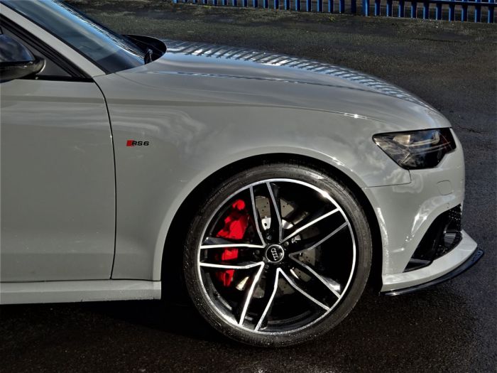 Audi RS6 4.0T FSI Quattro NARDO GREY 65 REG MASSIVE SPECIFICATION AUDI WARRANTY 1 OWNER DVD SYSTEM Estate Petrol Nardo Grey