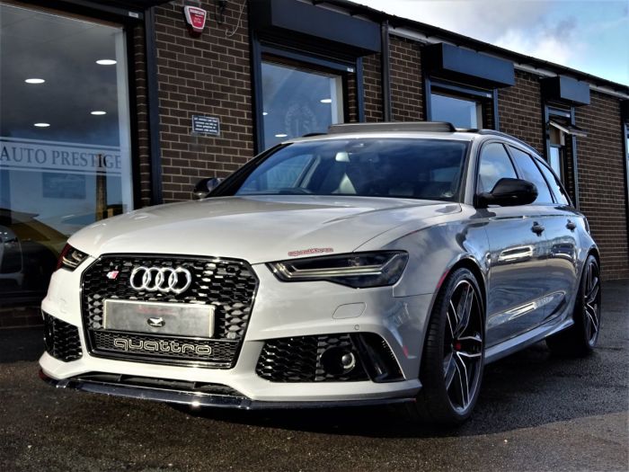 Audi RS6 4.0T FSI Quattro NARDO GREY 65 REG MASSIVE SPECIFICATION AUDI WARRANTY 1 OWNER DVD SYSTEM Estate Petrol Nardo Grey
