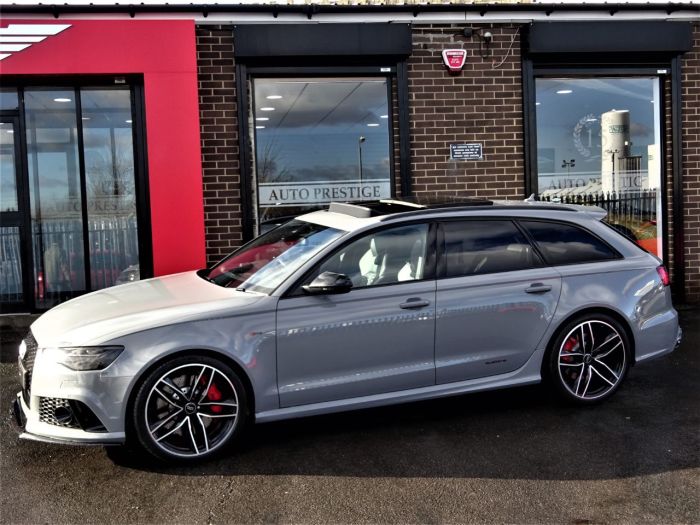Audi RS6 4.0T FSI Quattro NARDO GREY 65 REG MASSIVE SPECIFICATION AUDI WARRANTY 1 OWNER DVD SYSTEM Estate Petrol Nardo Grey
