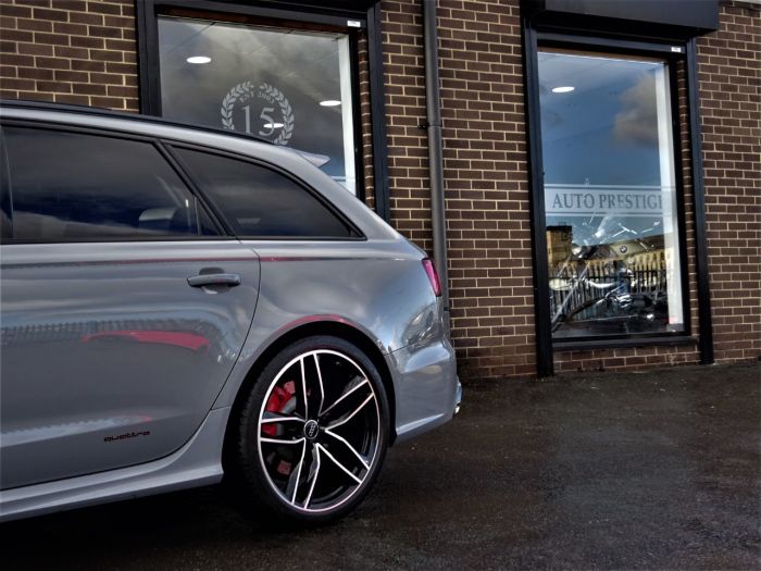 Audi RS6 4.0T FSI Quattro NARDO GREY 65 REG MASSIVE SPECIFICATION AUDI WARRANTY 1 OWNER DVD SYSTEM Estate Petrol Nardo Grey