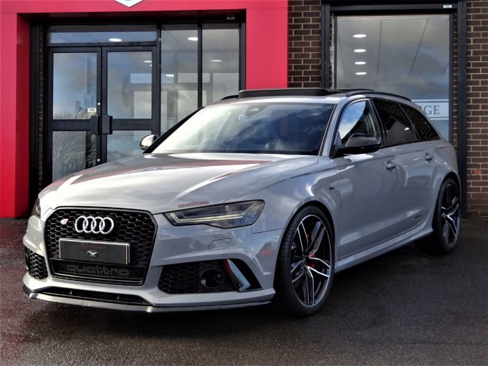 Audi RS6 4.0T FSI Quattro NARDO GREY 65 REG MASSIVE SPECIFICATION AUDI WARRANTY 1 OWNER DVD SYSTEM Estate Petrol Nardo Grey