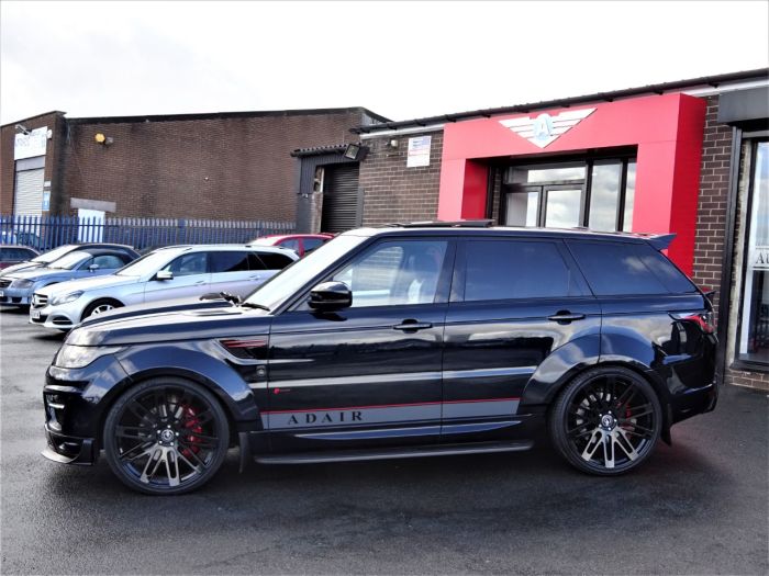 Land Rover Range Rover Sport 5.0 V8 S/C Autobiography Dynamic 5dr ADAIR WIDEBODY GT-S THE BAT OUT OF HELL 520 BHP SUPERCHARGER Estate Petrol Black