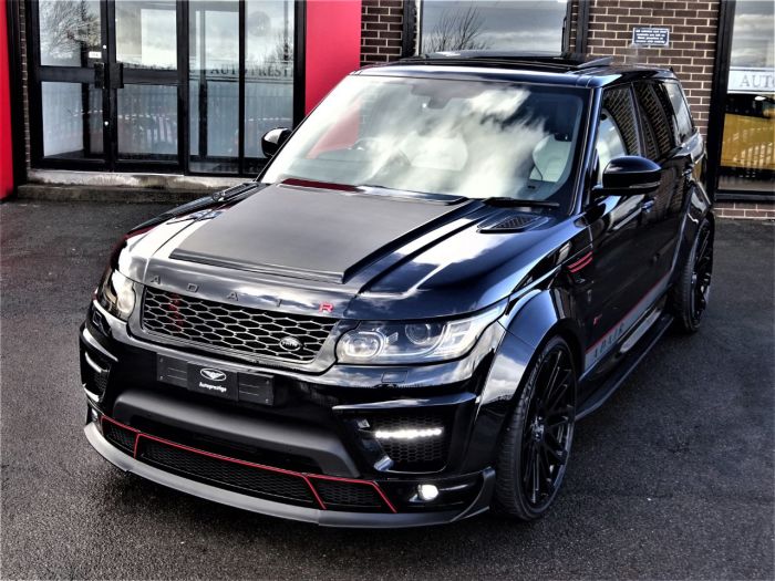 Land Rover Range Rover Sport 5.0 V8 S/C Autobiography Dynamic 5dr ADAIR WIDEBODY GT-S THE BAT OUT OF HELL 520 BHP SUPERCHARGER Estate Petrol Black