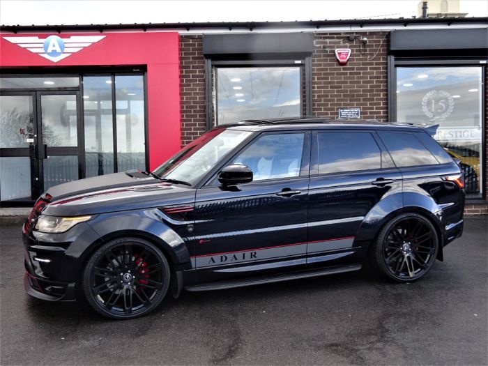 Land Rover Range Rover Sport 5.0 V8 S/C Autobiography Dynamic 5dr ADAIR WIDEBODY GT-S THE BAT OUT OF HELL 520 BHP SUPERCHARGER Estate Petrol Black