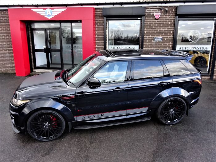 Land Rover Range Rover Sport 5.0 V8 S/C Autobiography Dynamic 5dr ADAIR WIDEBODY GT-S THE BAT OUT OF HELL 520 BHP SUPERCHARGER Estate Petrol Black
