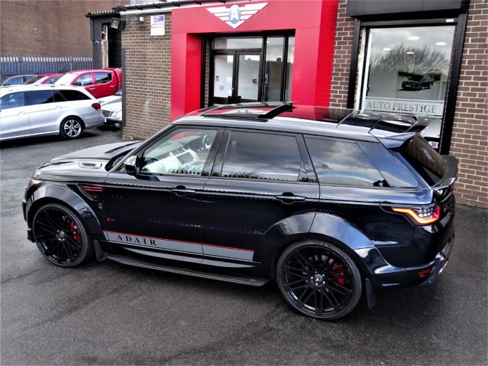 Land Rover Range Rover Sport 5.0 V8 S/C Autobiography Dynamic 5dr ADAIR WIDEBODY GT-S THE BAT OUT OF HELL 520 BHP SUPERCHARGER Estate Petrol Black