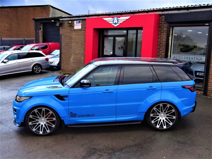 Land Rover Range Rover Sport 3.0 SDV6 HSE 5dr Auto ADAIR GTS RARE CUSTOM PALLET BLUE INDIVIDUAL EDITION Four Wheel Drive Diesel Blue