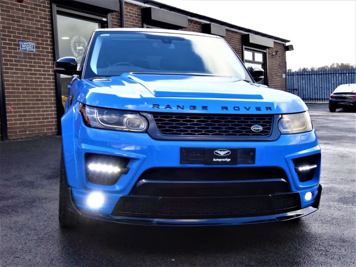 Land Rover Range Rover Sport 3.0 SDV6 HSE 5dr Auto ADAIR GTS RARE CUSTOM PALLET BLUE INDIVIDUAL EDITION Four Wheel Drive Diesel Blue