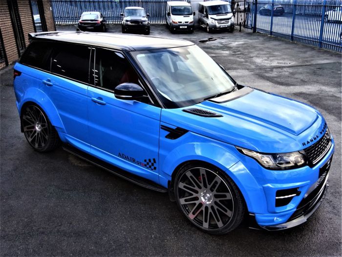 Land Rover Range Rover Sport 3.0 SDV6 HSE 5dr Auto ADAIR GTS RARE CUSTOM PALLET BLUE INDIVIDUAL EDITION Four Wheel Drive Diesel Blue