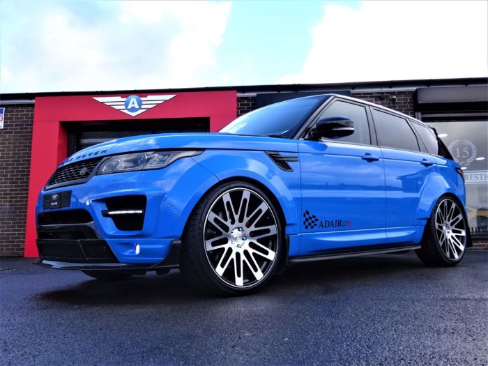Land Rover Range Rover Sport 3.0 SDV6 HSE 5dr Auto ADAIR GTS RARE CUSTOM PALLET BLUE INDIVIDUAL EDITION Four Wheel Drive Diesel Blue
