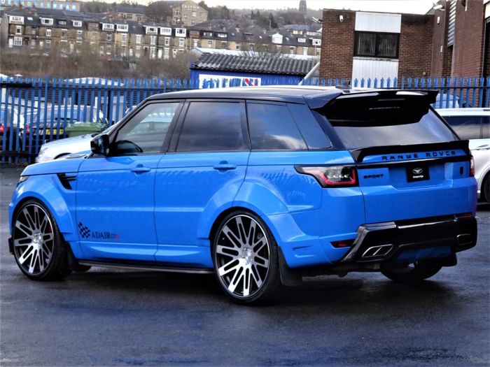 Land Rover Range Rover Sport 3.0 SDV6 HSE 5dr Auto ADAIR GTS RARE CUSTOM PALLET BLUE INDIVIDUAL EDITION Four Wheel Drive Diesel Blue