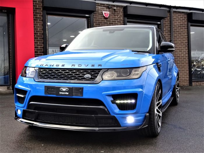 Land Rover Range Rover Sport 3.0 SDV6 HSE 5dr Auto ADAIR GTS RARE CUSTOM PALLET BLUE INDIVIDUAL EDITION Four Wheel Drive Diesel Blue