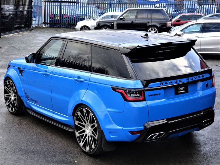 Land Rover Range Rover Sport 3.0 SDV6 HSE 5dr Auto ADAIR GTS RARE CUSTOM PALLET BLUE INDIVIDUAL EDITION Four Wheel Drive Diesel Blue