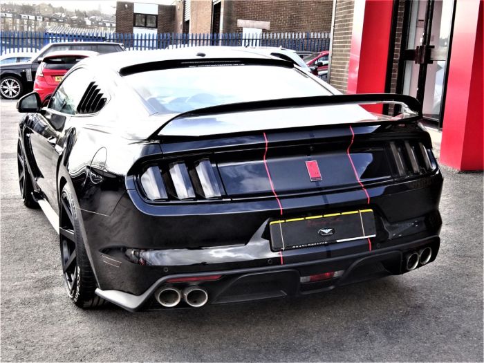 Ford Mustang 5.0 V8 GT 2dr Auto WIDEBODY FULL GT-RS 350 PACK BY ROGUE CUSTOMS LOOKS OVER 70K WORTH UK CAR 66 REG Coupe Petrol Black