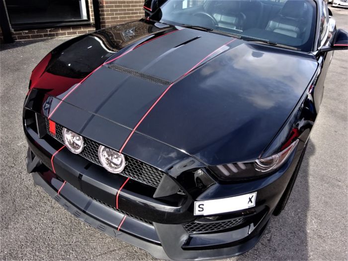 Ford Mustang 5.0 V8 GT 2dr Auto WIDEBODY FULL GT-RS 350 PACK BY ROGUE CUSTOMS LOOKS OVER 70K WORTH UK CAR 66 REG Coupe Petrol Black