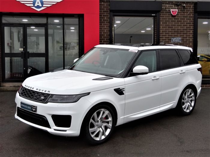 Land Rover Range Rover Sport 2.0 P400e HSE Dynamic 5dr Auto PRICE PLUS VAT VATQ Estate Hybrid White
