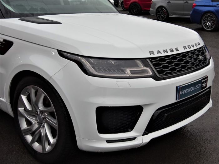 Land Rover Range Rover Sport 2.0 P400e HSE Dynamic 5dr Auto PRICE PLUS VAT VATQ Estate Hybrid White