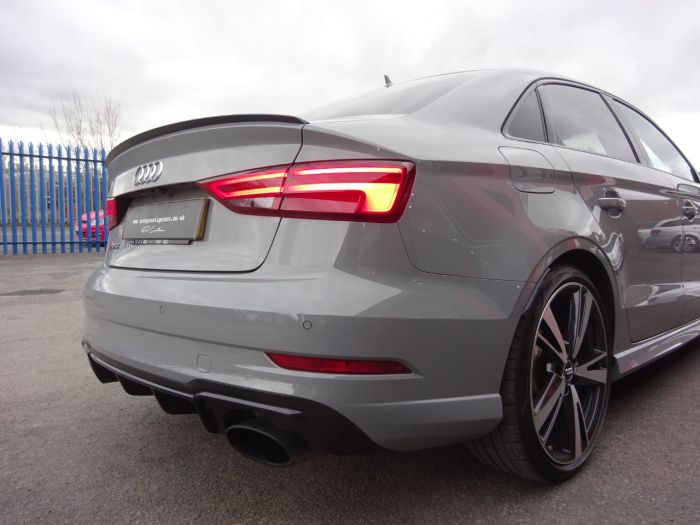 Audi RS3 2.5 TFSI Quattro 4dr S Tronic WITH MASSIVE SPEC OVER 50K NEW LAST RETIRED OWNER NARDO GREY Saloon Petrol Grey