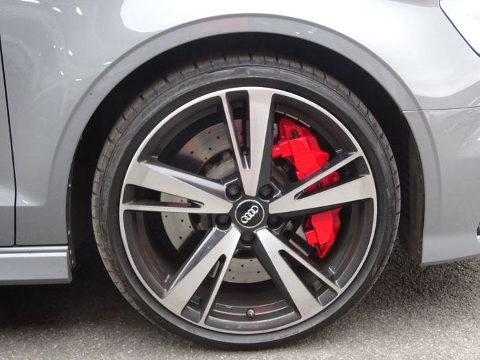 Audi RS3 2.5 TFSI Quattro 4dr S Tronic WITH MASSIVE SPEC OVER 50K NEW LAST RETIRED OWNER NARDO GREY Saloon Petrol Grey