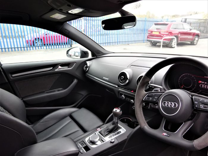 Audi RS3 2.5 TFSI Quattro 4dr S Tronic WITH MASSIVE SPEC OVER 50K NEW LAST RETIRED OWNER NARDO GREY Saloon Petrol Grey
