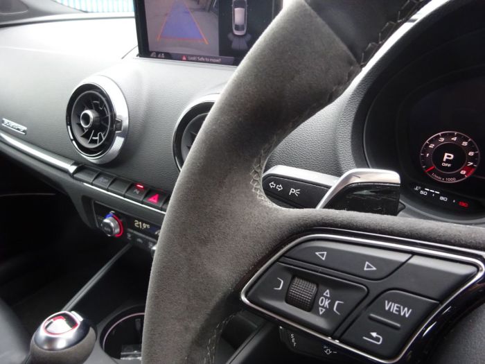 Audi RS3 2.5 TFSI Quattro 4dr S Tronic WITH MASSIVE SPEC OVER 50K NEW LAST RETIRED OWNER NARDO GREY Saloon Petrol Grey