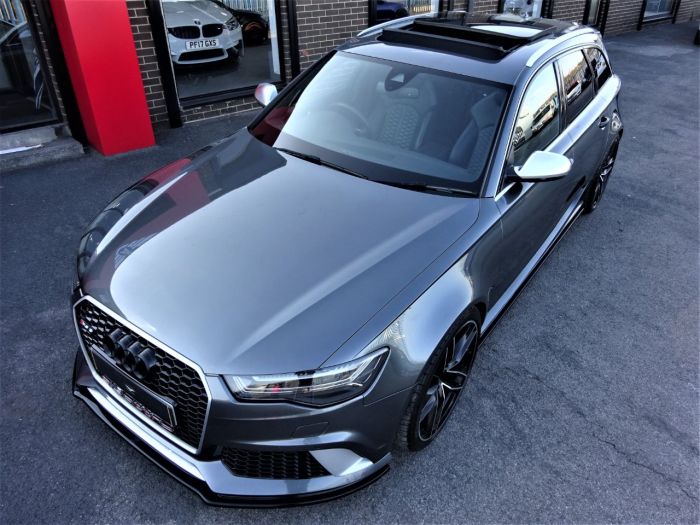 Audi RS6 4.0 TFSI Avant WITH ALUMINIUM PACK LOW MILEAGE WITH EXTRAS PAN ROOF Estate Petrol Grey