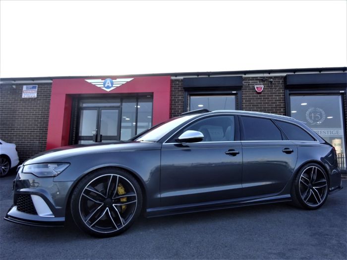 Audi RS6 4.0 TFSI Avant WITH ALUMINIUM PACK LOW MILEAGE WITH EXTRAS PAN ROOF Estate Petrol Grey