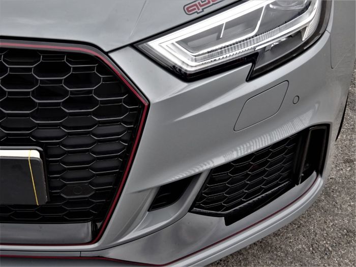 Audi RS3 2.5 TFSI Quattro 4dr S Tronic WITH MASSIVE SPEC OVER 50K NEW LAST RETIRED OWNER NARDO GREY Saloon Petrol Grey