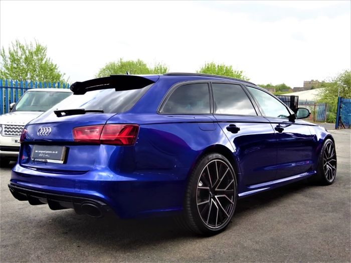 Audi RS6 4.0T FSI Quattro Performance AUDI EXCLUSIVE RS RACING BLUE WITH HUGH SPEC 2018 MODEL Estate Petrol Blue