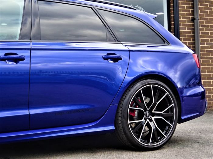Audi RS6 4.0T FSI Quattro Performance AUDI EXCLUSIVE RS RACING BLUE WITH HUGH SPEC 2018 MODEL Estate Petrol Blue